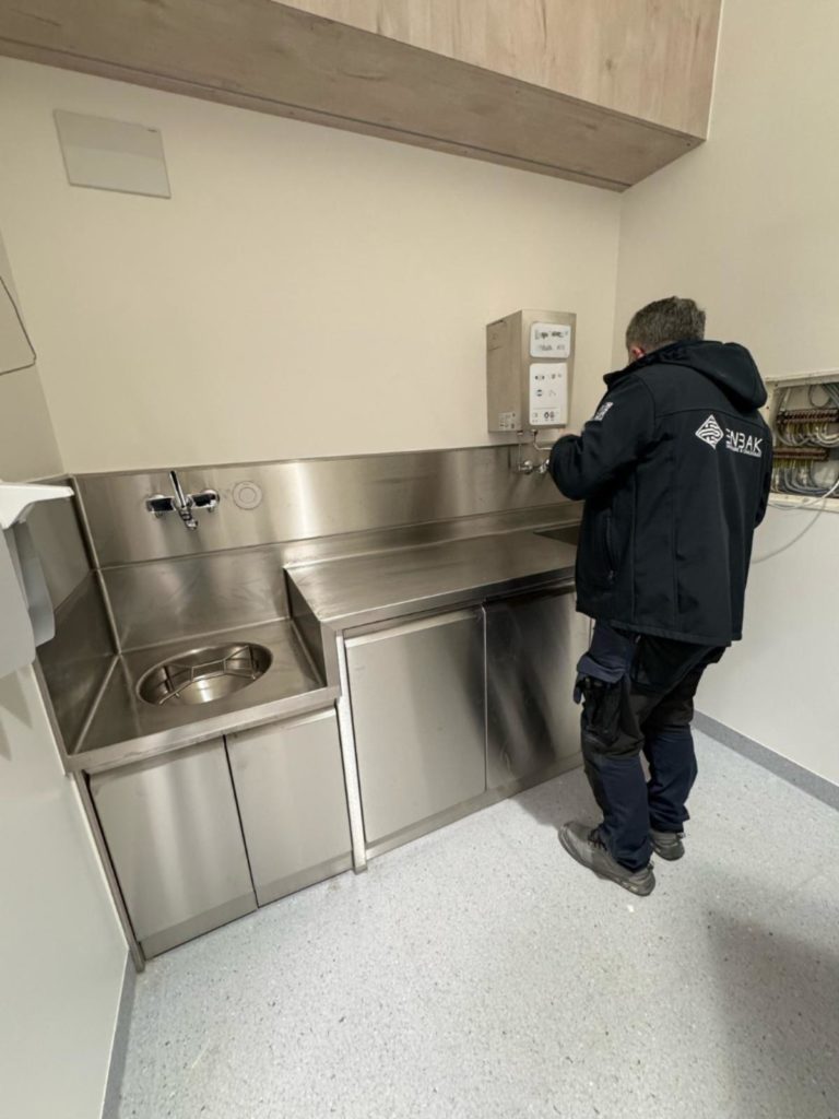 Installations sanitaires ENBAK - CHUV Lausanne