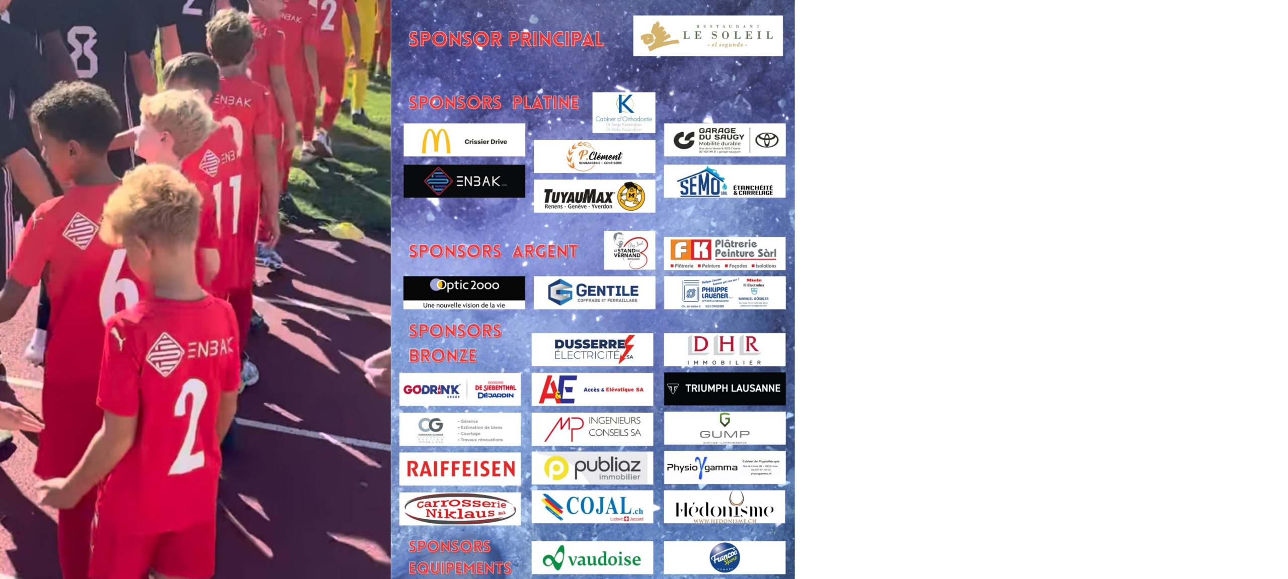 Sponsoring FC Crissier